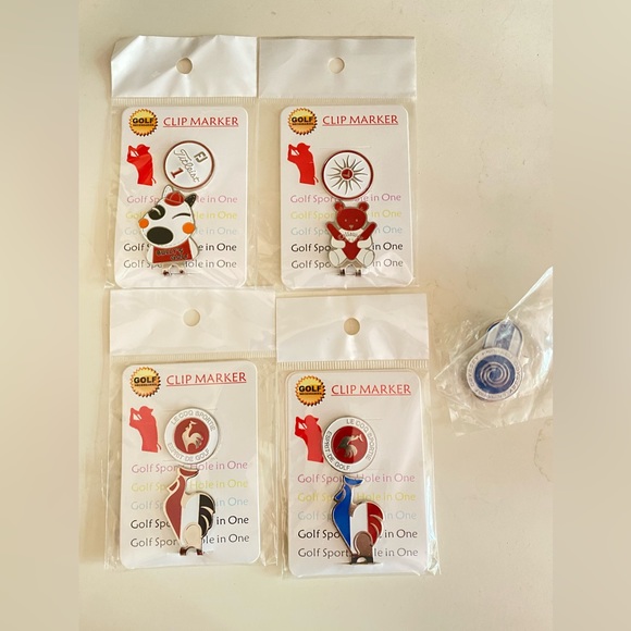 Golf Ball Clip Marker Magnetic Hat Clip, golf Gift. multiple choices.new - Picture 9 of 11
